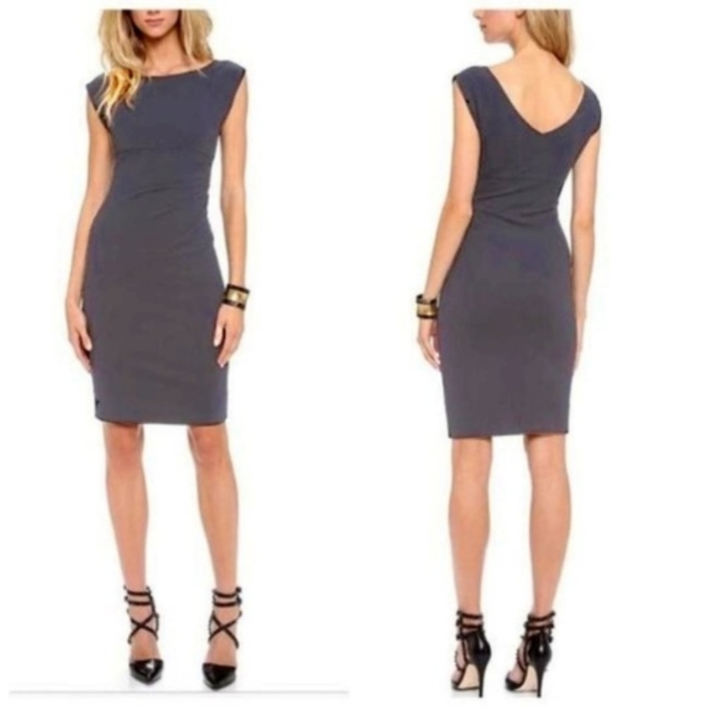 ⬇️ $54 Diane von Furstenberg Grey Sleeveless Dress